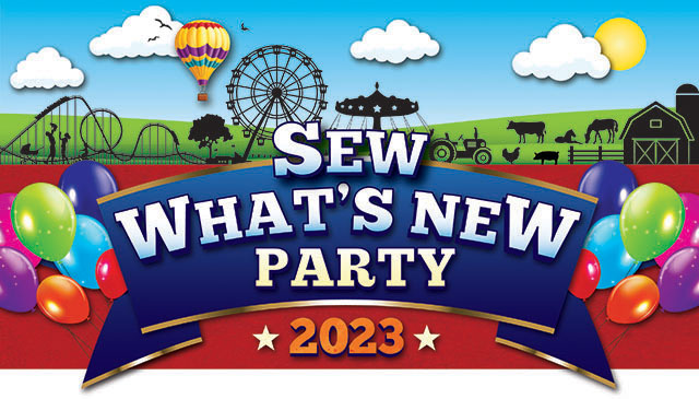 Sew What's New Party 2023