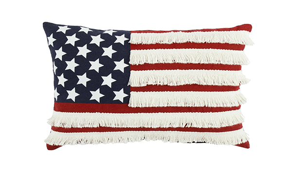 American Flag Throw Pillows