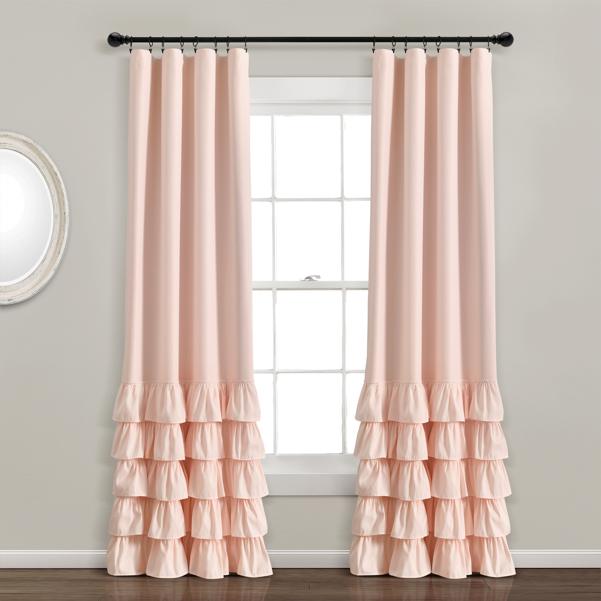 Allison Ruffle Blackout Curtains