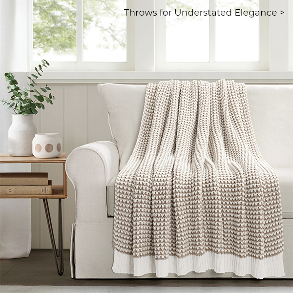 Throws for Understated Elegance >