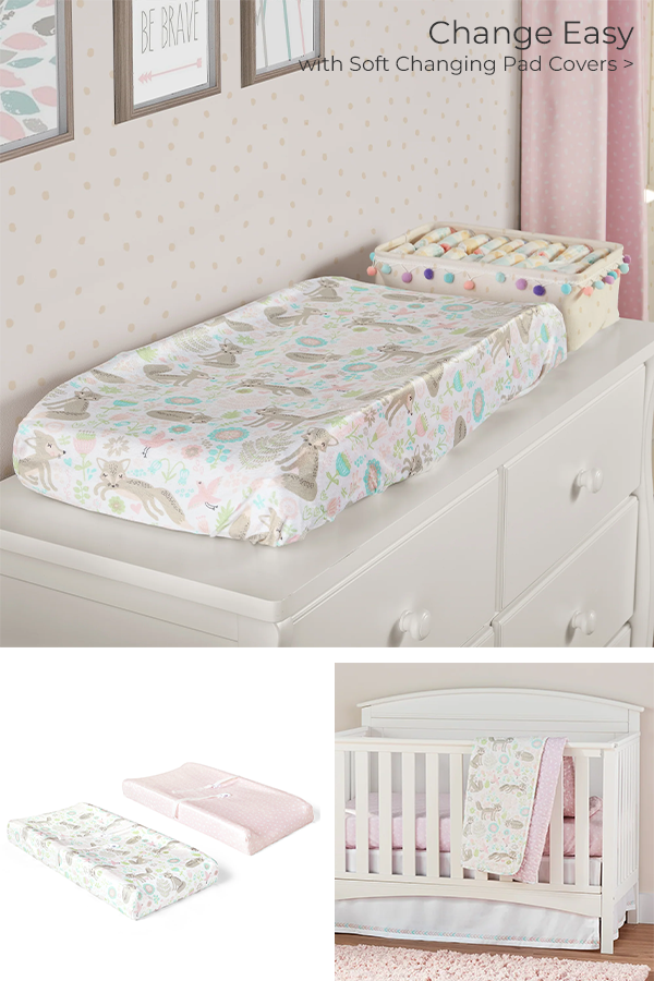 Change Easy with Soft Changing Pad Covers >