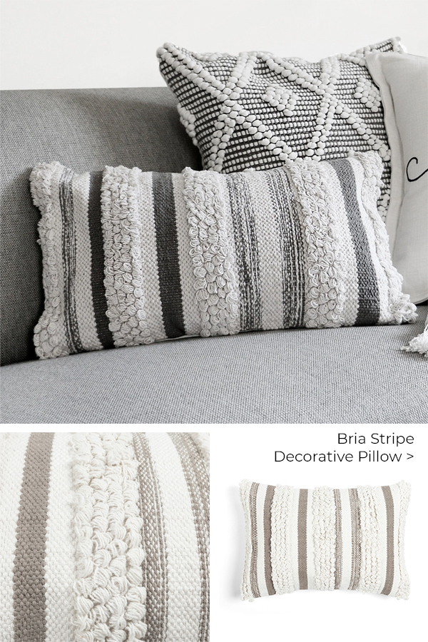 Bria Stripe Decorative Pillow