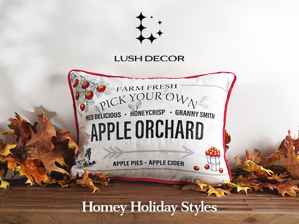 Apple Orchard Pillow