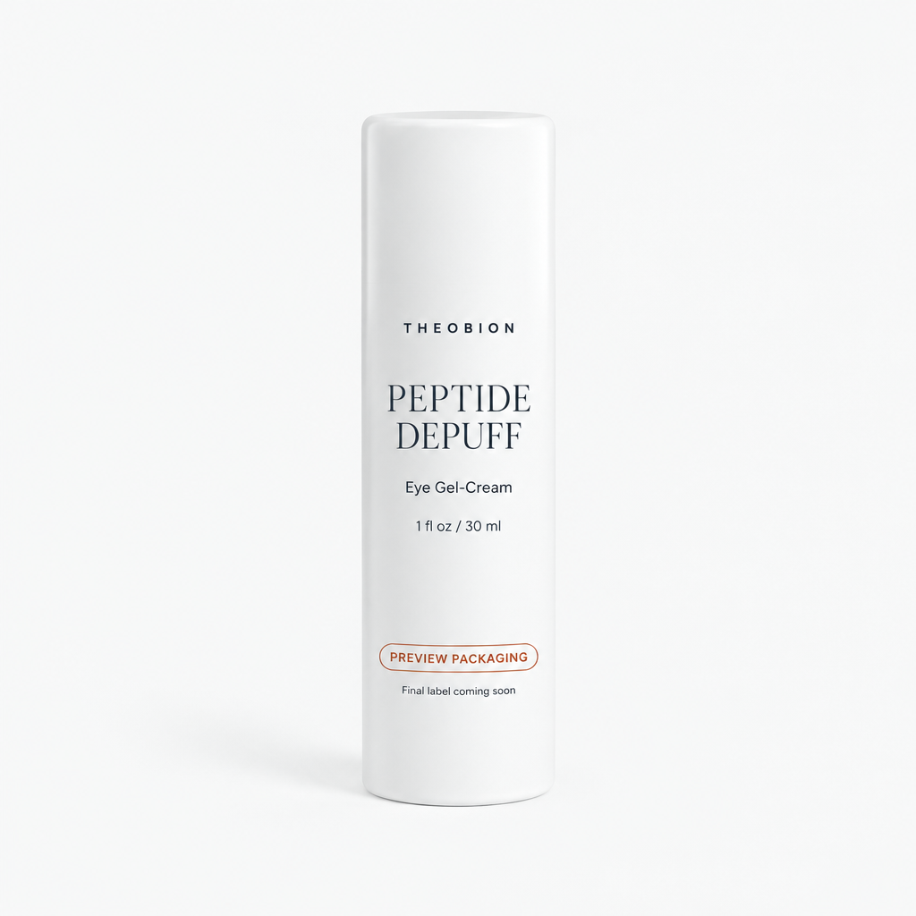 Gel-crème contour des yeux décongestionnant aux peptides
