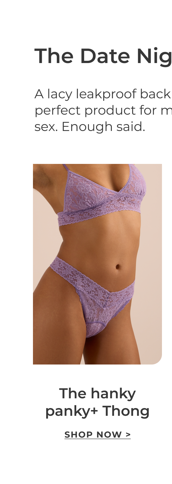 Shop the hanky panky+ Thong