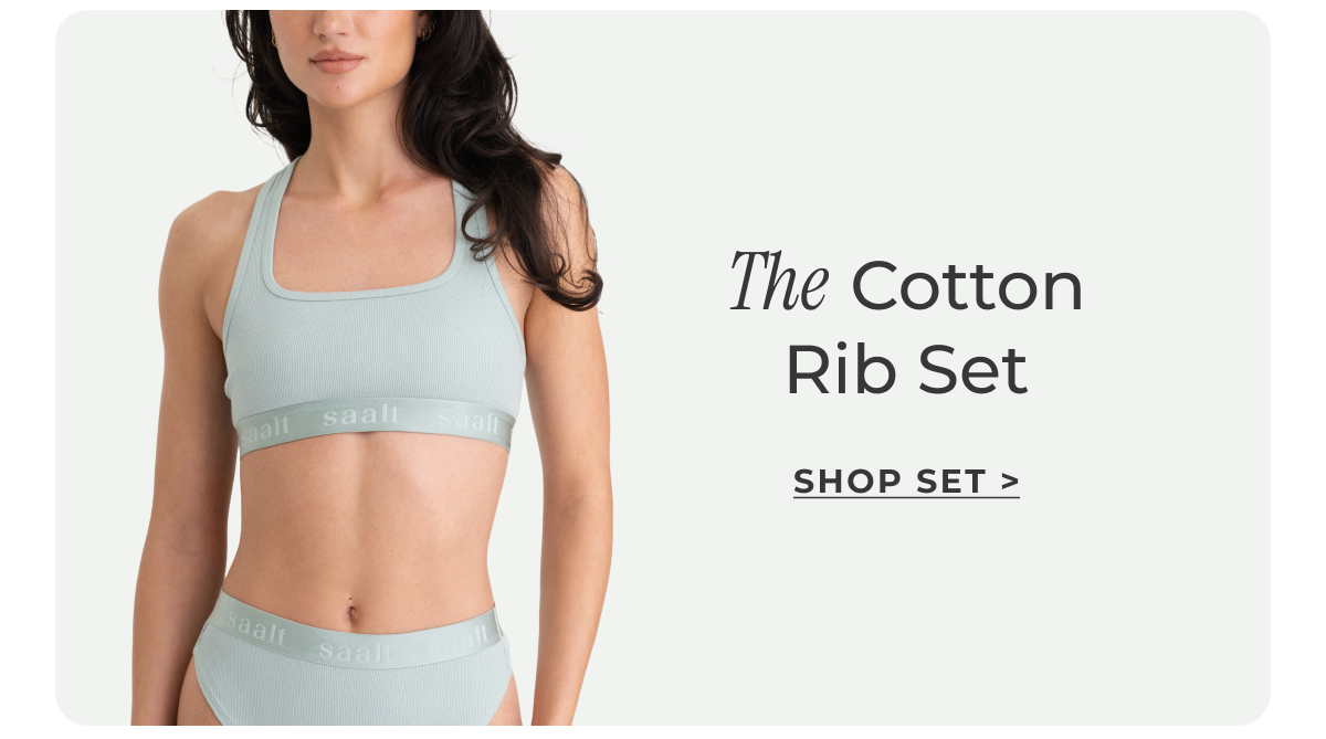 The Cotton Rib Set [SHOP SET]