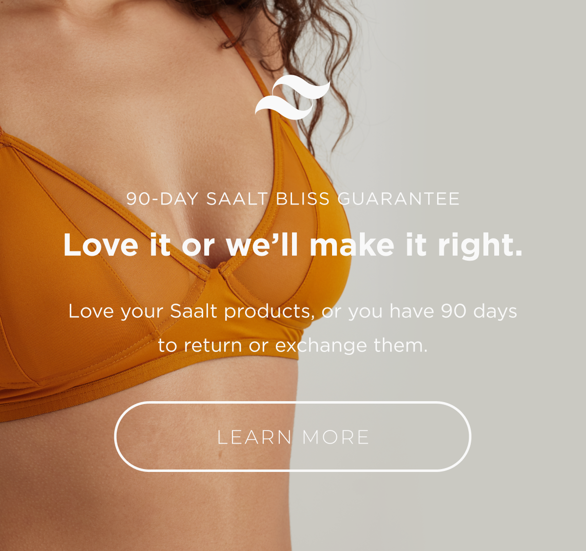 Saalt Bliss Guarantee