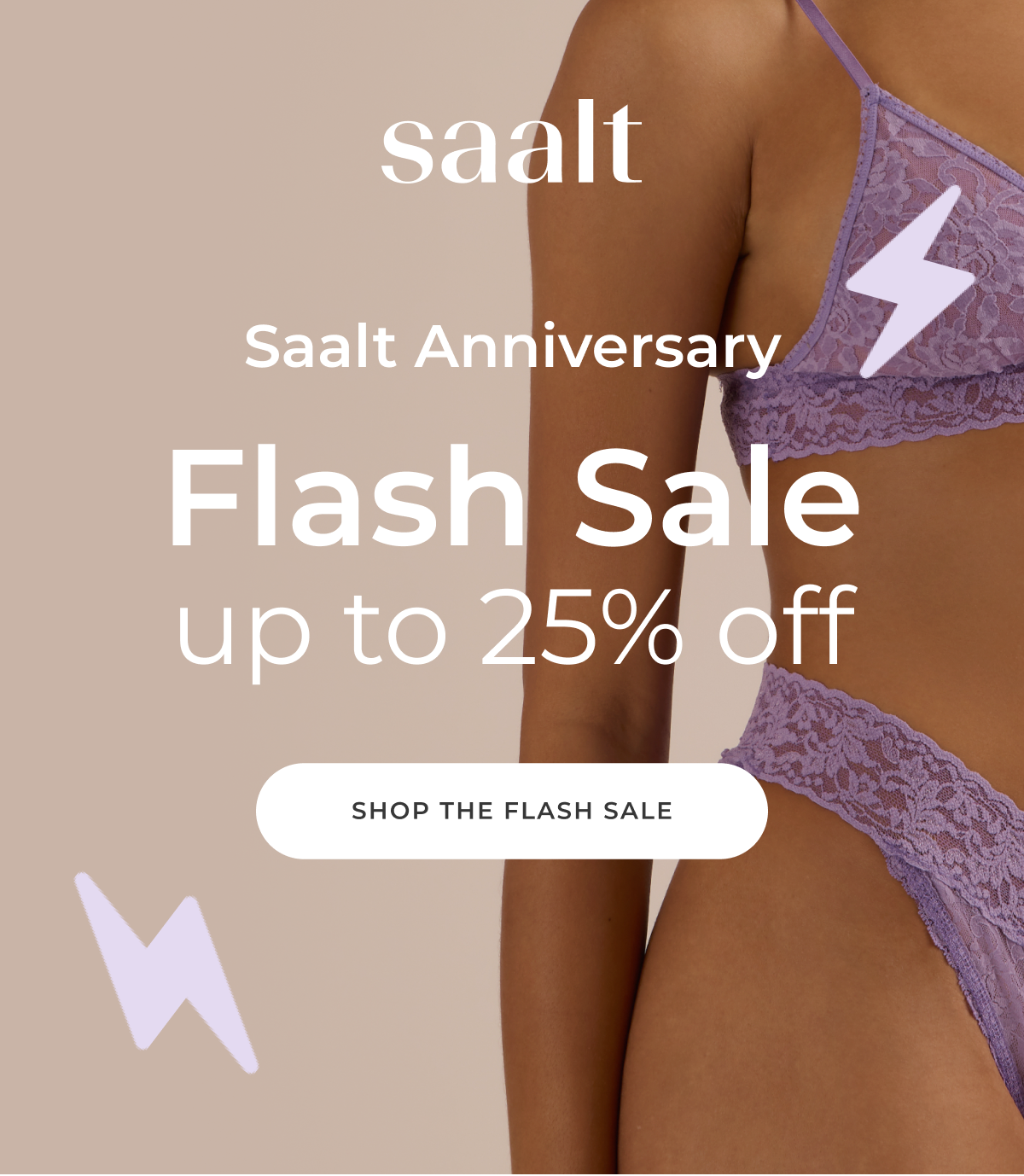 Saalt Anniversary Flash Sale — up to 25% off Limited-time savings on cups, discs, and Saalt Wear.   [SHOP THE FLASH SALE]