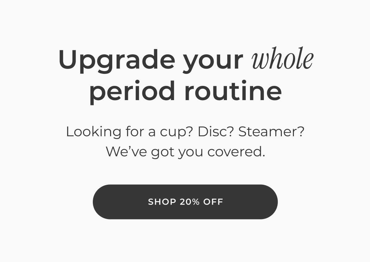 Shop 20% off with code IWD20.