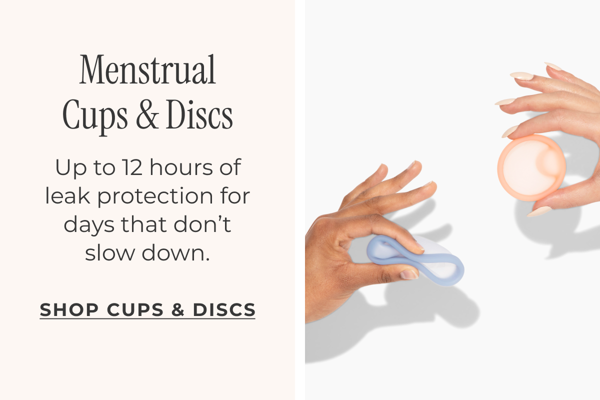 Shop Menstrual Cups & Discs