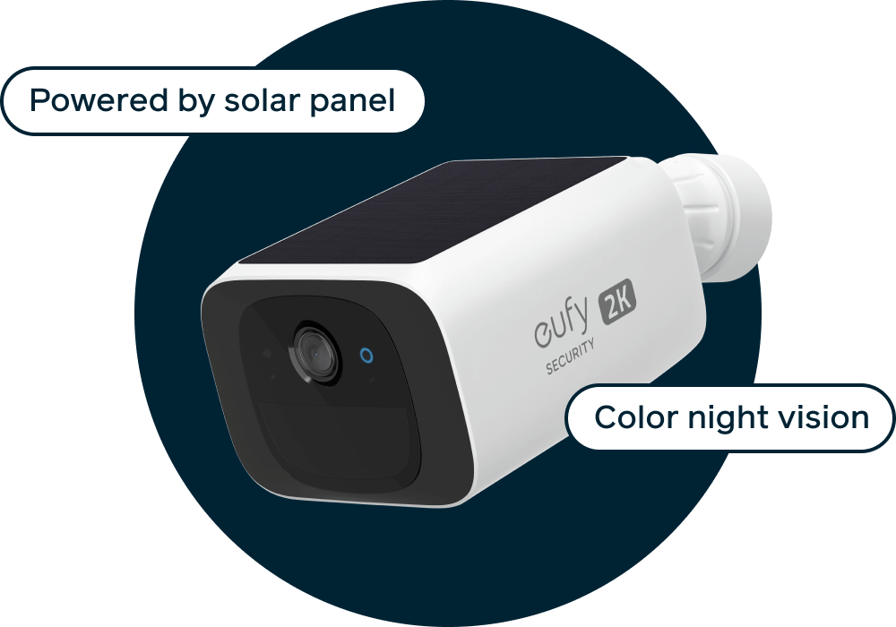 Eufy Indoor Camera - Keep an eye on your home with 2k resolution, enhanced night vision, and 2-way audio. Shop Now.