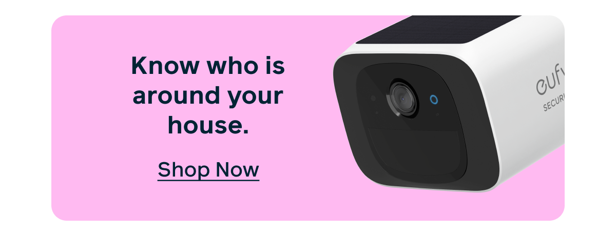 Know who is around your house with Cove's HD Outdoor Camera. 