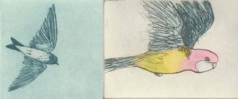 Two new etchings, for more, go the website.