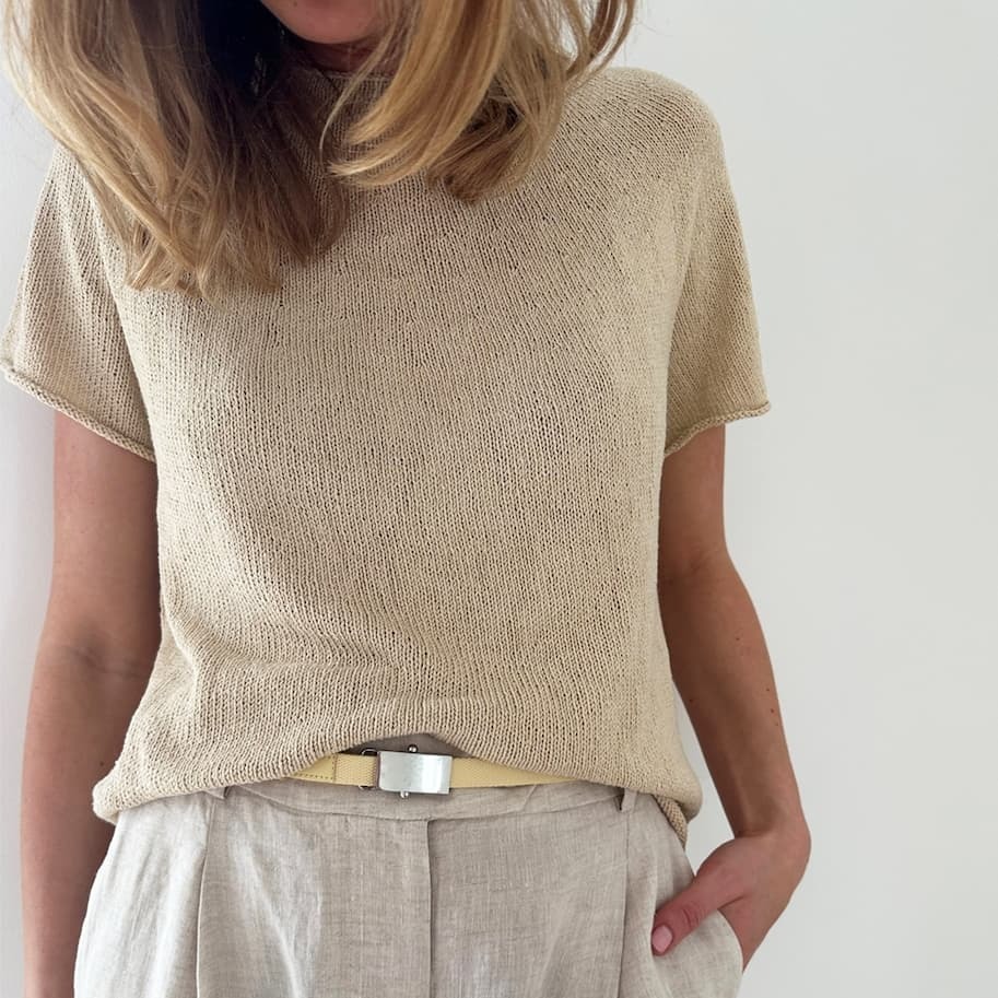 Plain Yoke Tee 28