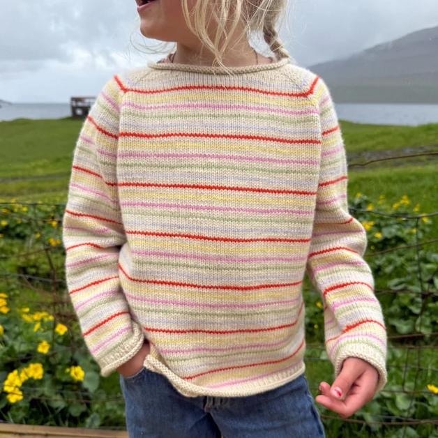 Porcelain Yoke Sweater