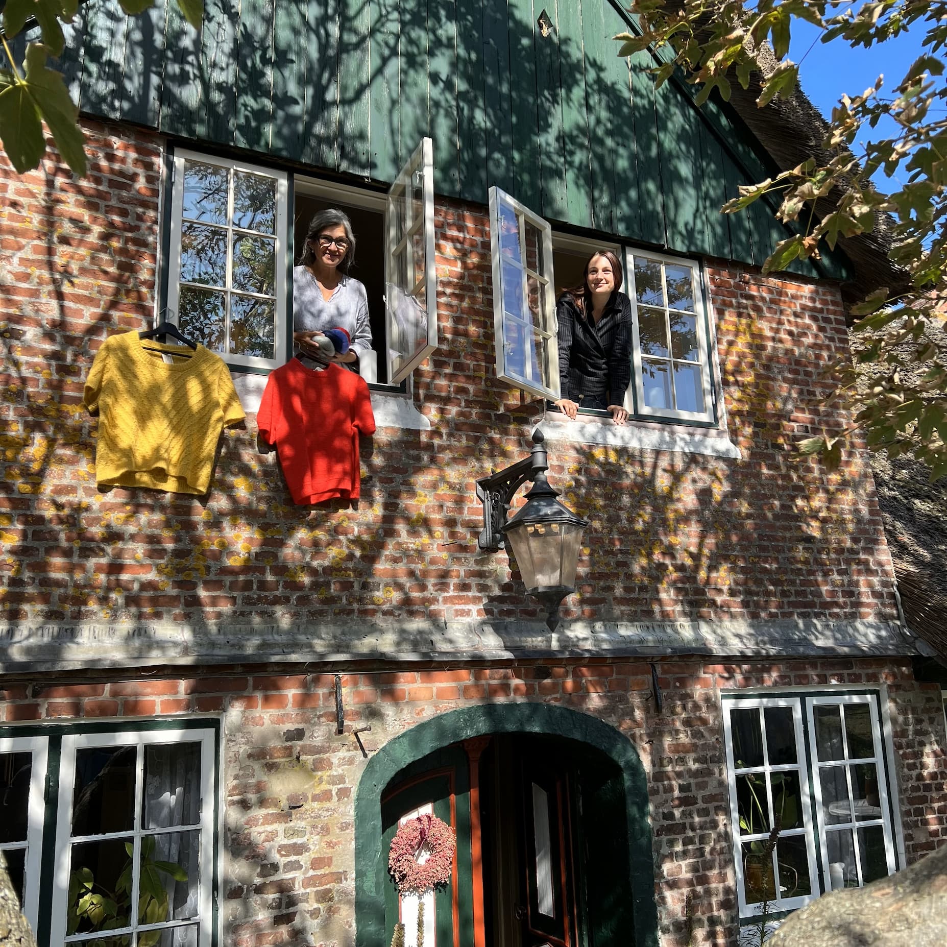 Porcelain Yoke Sweater