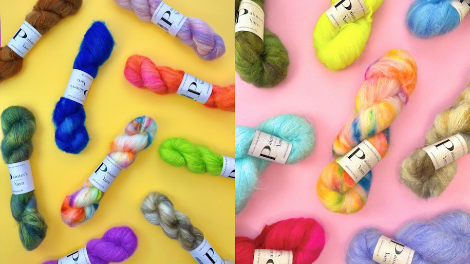Painter's Yarn hos Sommerfuglen