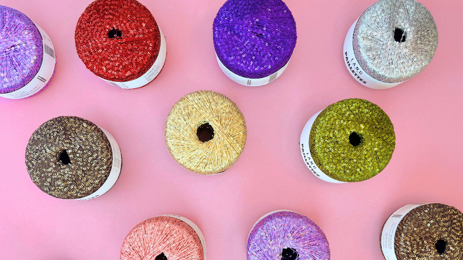 Paillettes fra Lang Yarns