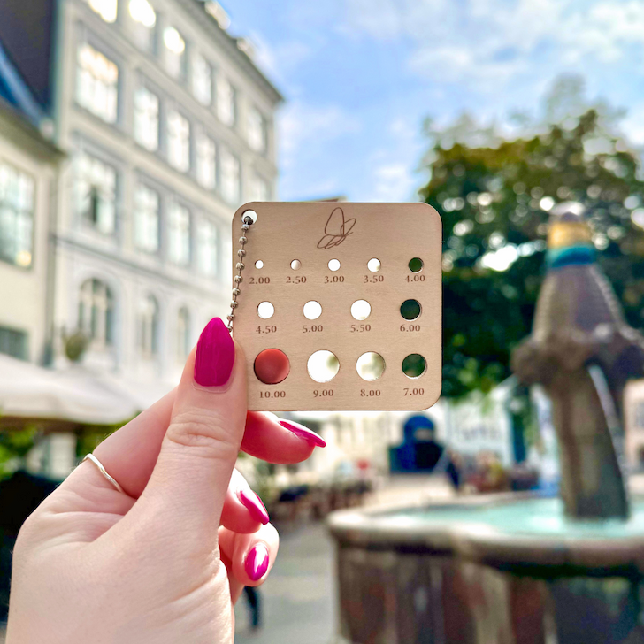 Sommerfuglens mini pindemåler