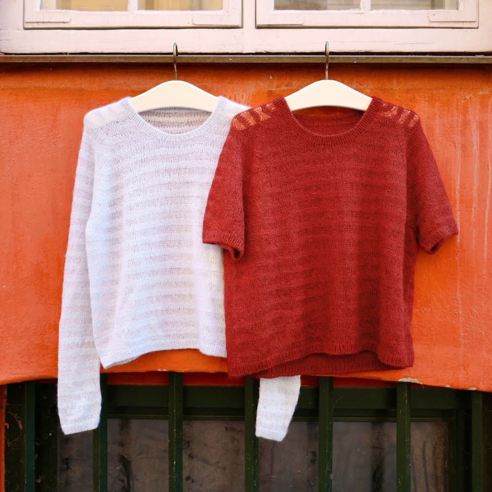 Josefine Blouse og Tee af Inga Walløe