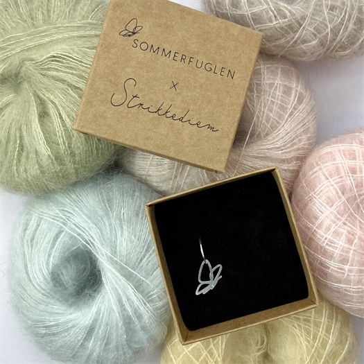 Strikkediem x Sommerfuglen - Markør
