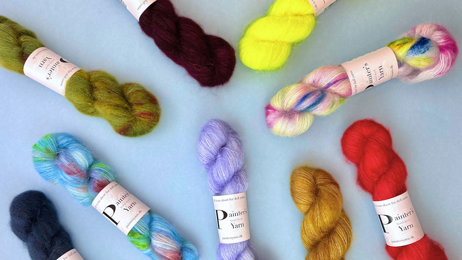Silky Mohair fra Painter's Yarn