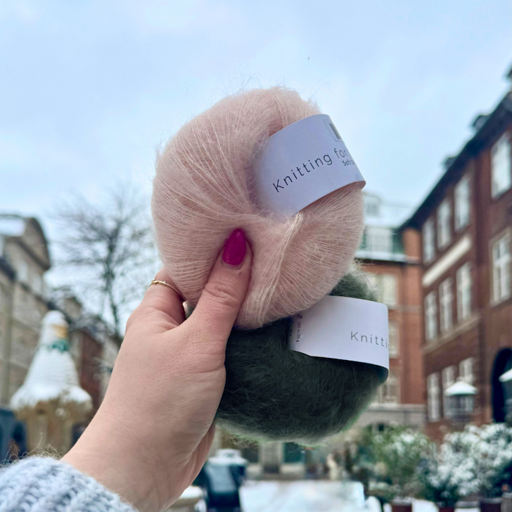 Soft Silk Mohair fra Knitting for Olive