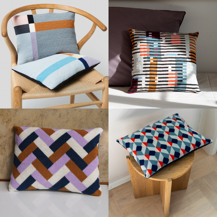 Kit Couture broderikits til puder