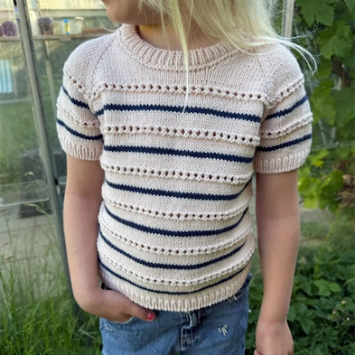 Ida Tee Junior fra PetiteKnit