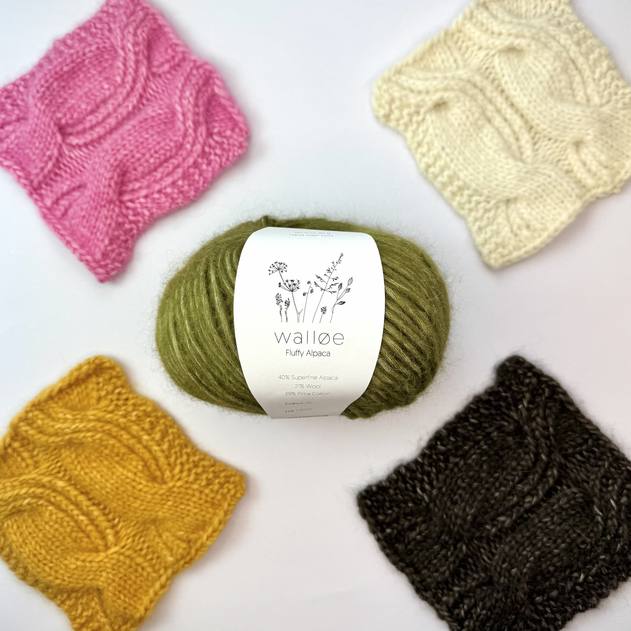 Walløe Fluffy Alpaca fv. 26 Lav