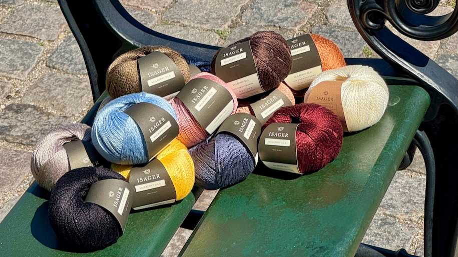 Mulberry Silk fra Isager hos Sommerfuglen