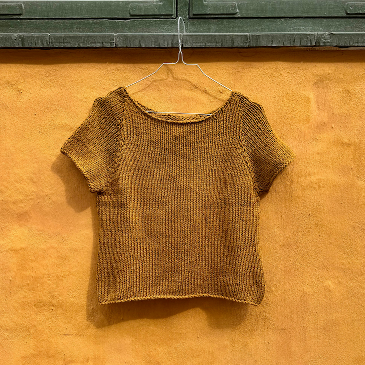 Wave Tee af PetiteKnit