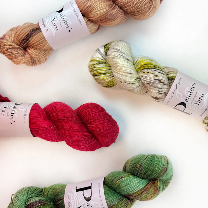 Sparkling Merino fra Painter's Yarn