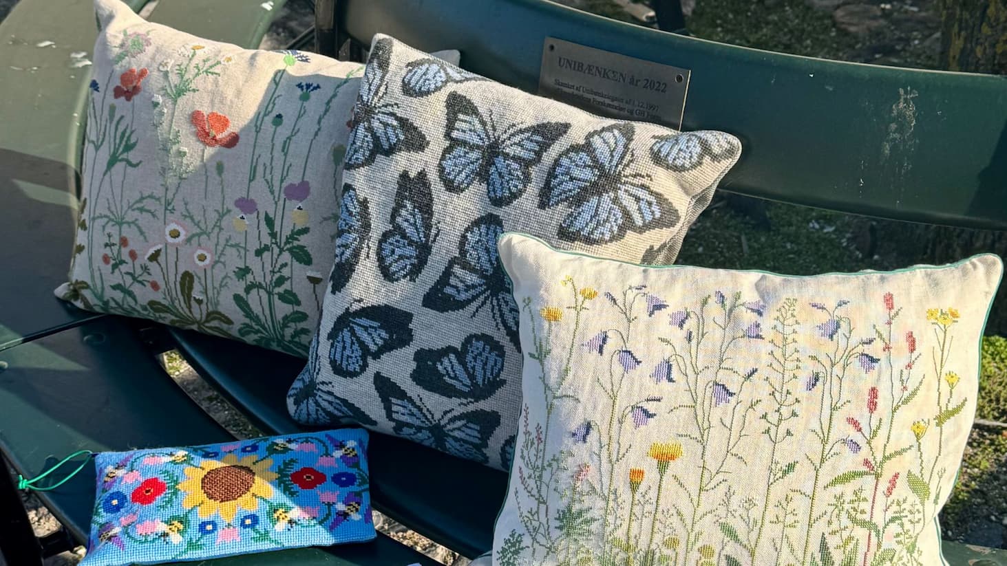 Broderikits hos Sommerfuglen