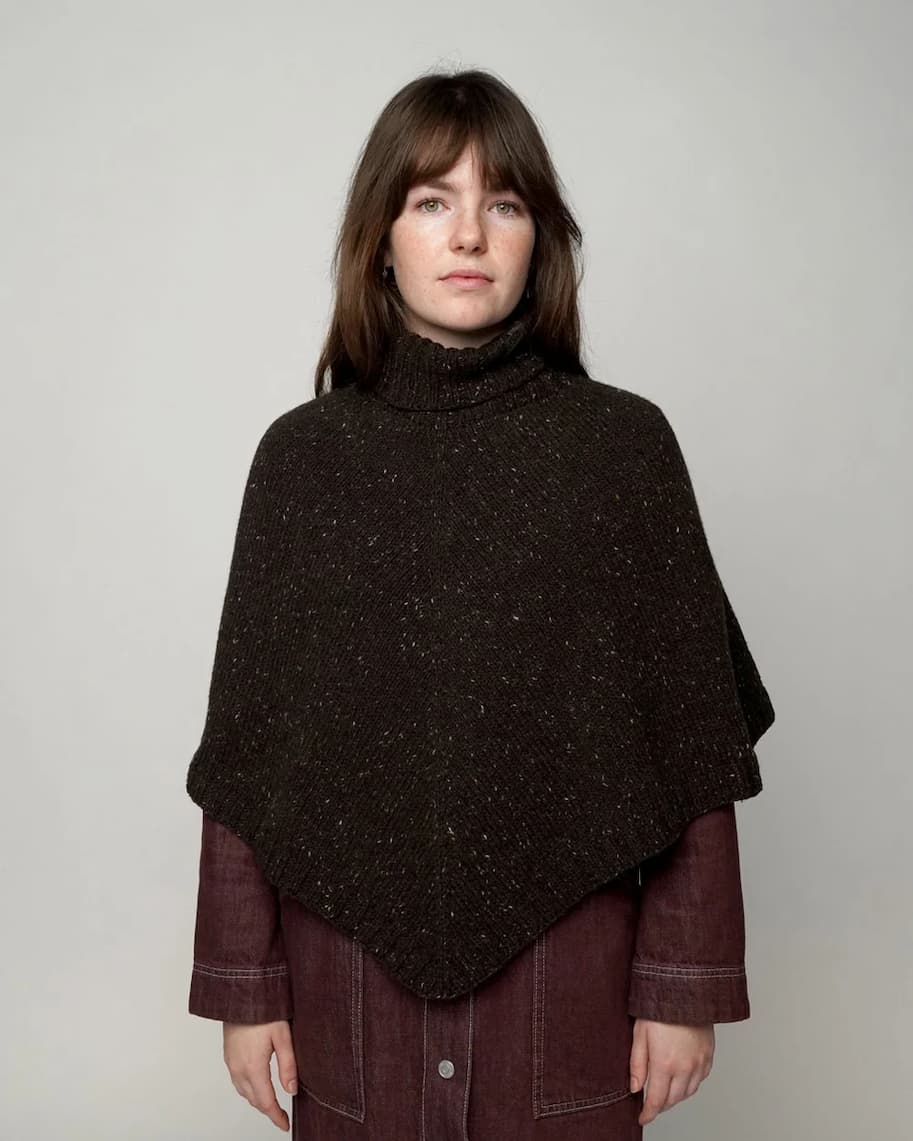 Langø poncho fra Kit Couture