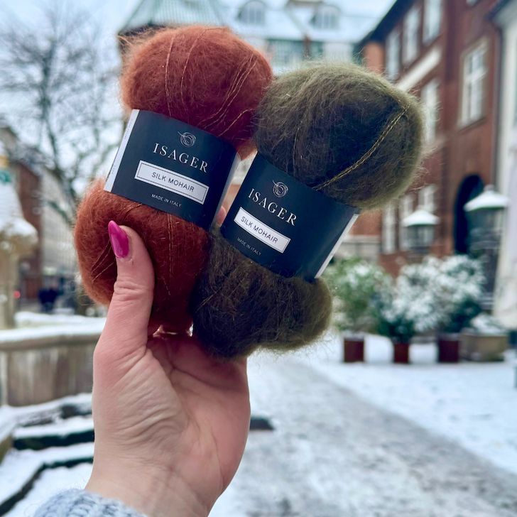 Silk Mohair fra Isager