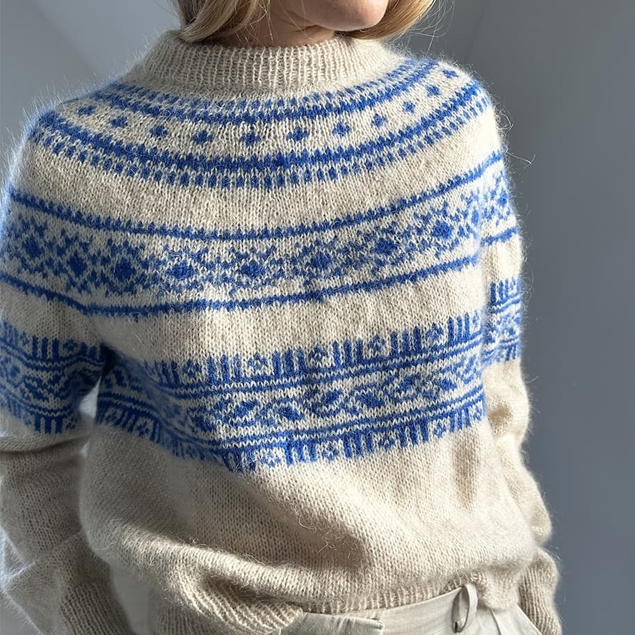 Porcelain Yoke Sweater