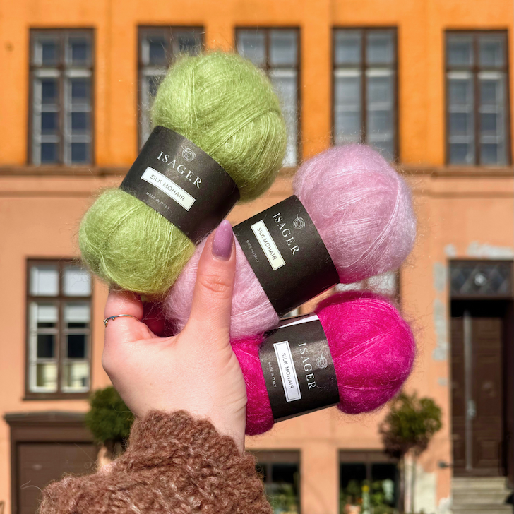 Silk Mohair fra Isager