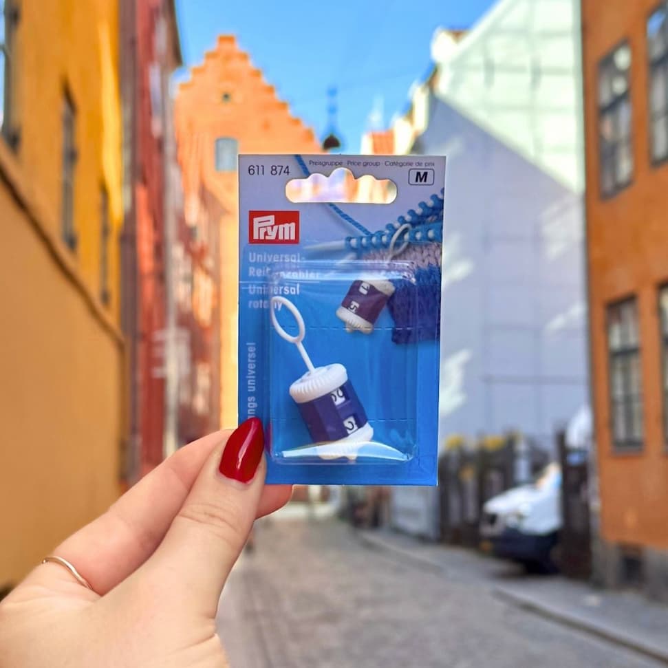 Omgangstæller til rundpind fra Prym