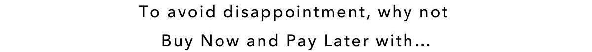 Buy Now, Pay Later with Klarna OR clearpay
