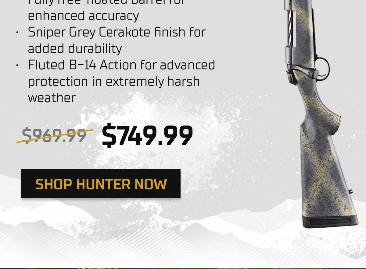 Shop Wilderness Hunter | Bergara Rifles