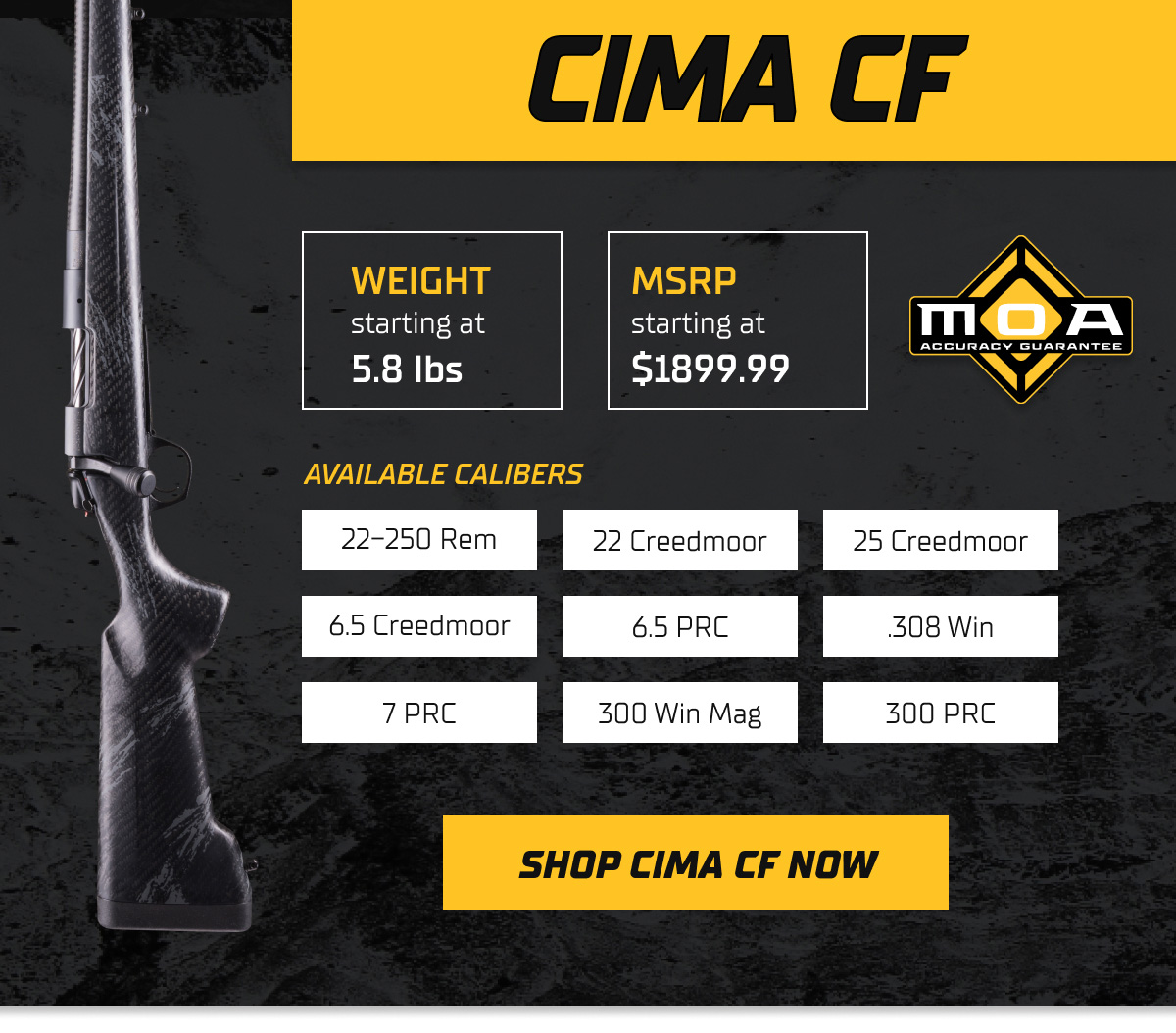 Shop the CIMA CF now!