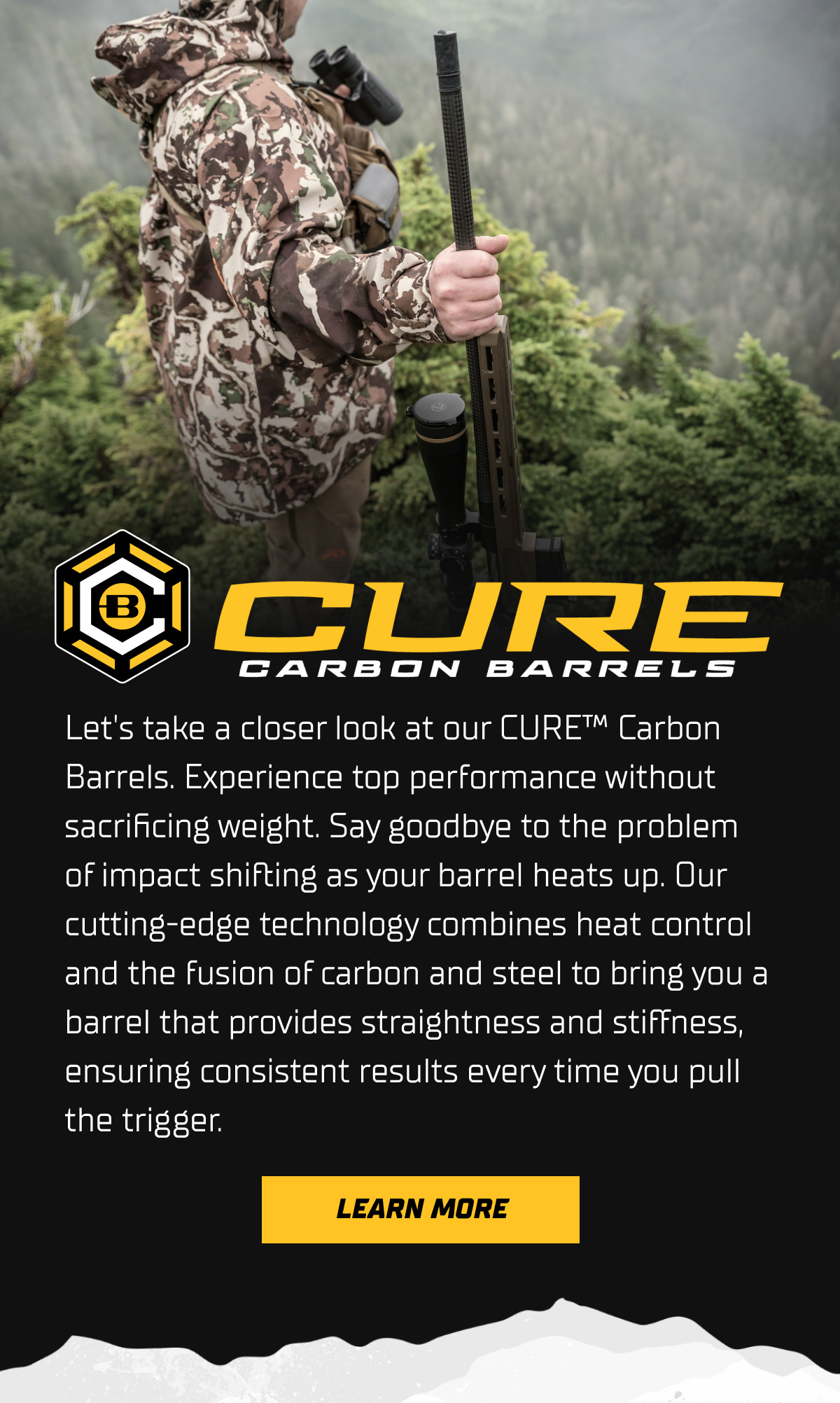 Learn more about our Cure Carbon Barrels!
