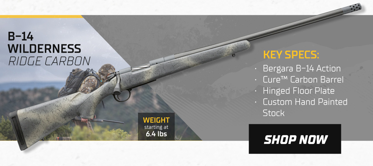 The Ridge Carbon is the perfect lightweight companion for backcountry hunts.