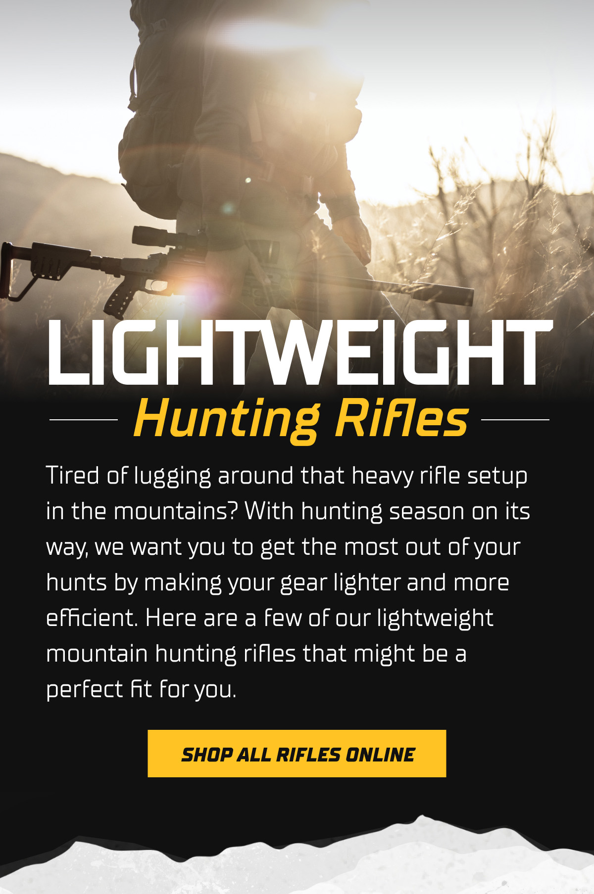 Shop all of our rifles online now!
