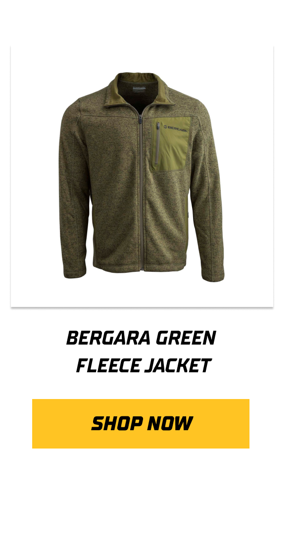 GREEN FLEECE JACKET