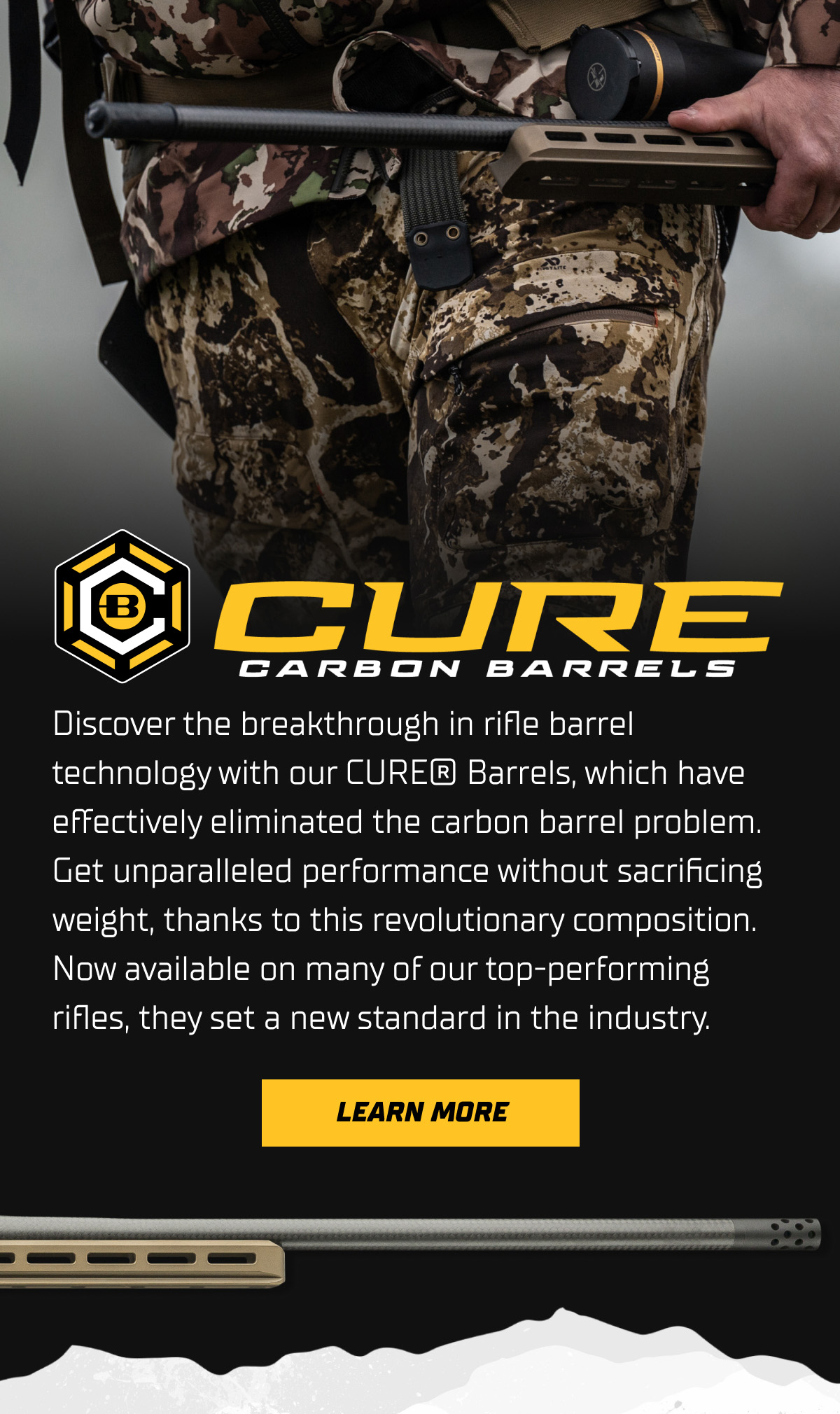 Learn more about our Cure Carbon Barrels!