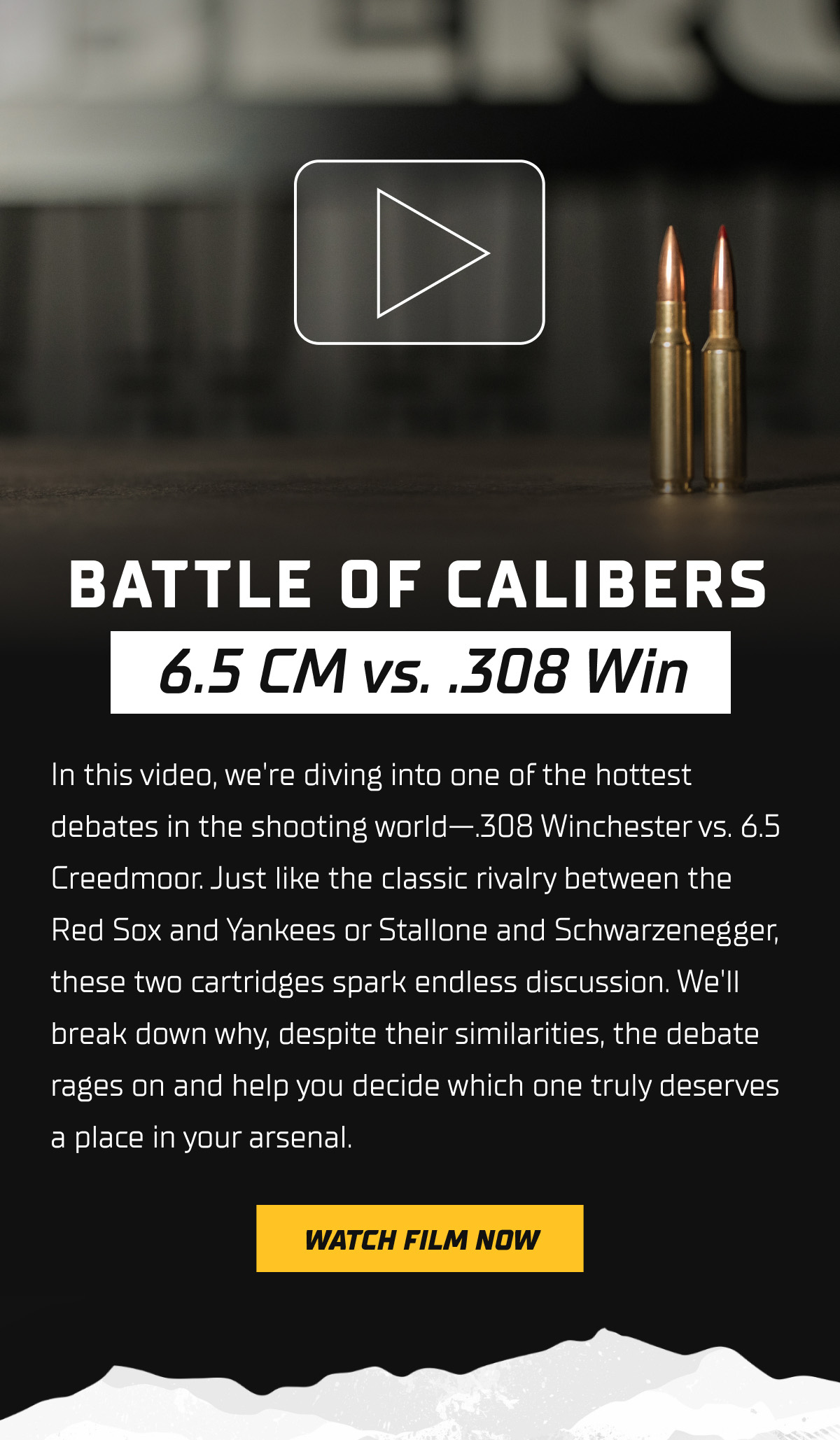 Watch as we tackle one of the hottest debates in the shooting world-.308 Winchester vs. 6.5 Creedmoor.