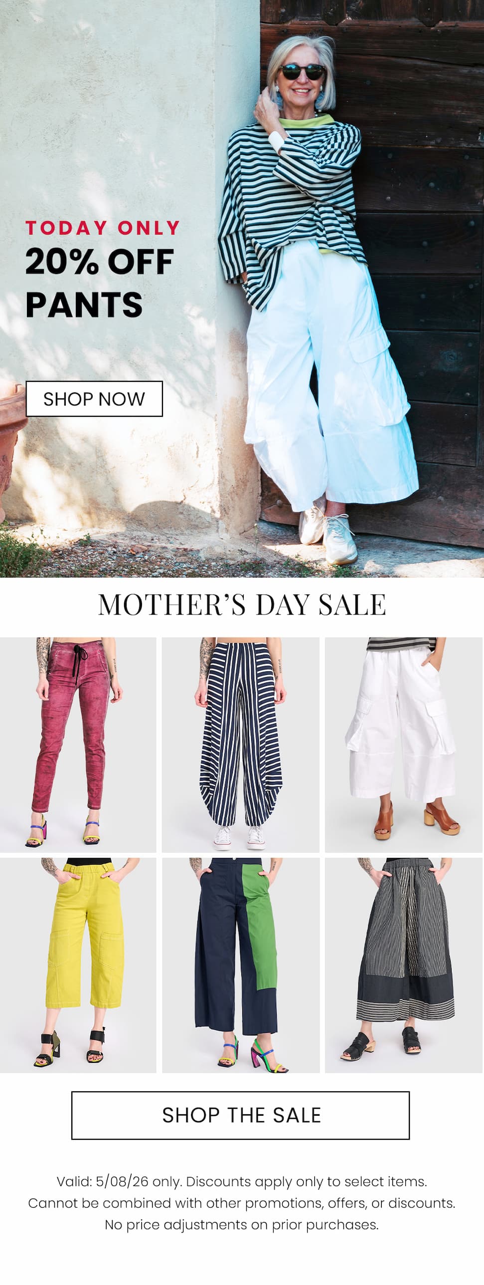 Mothers' Day Sale Pants