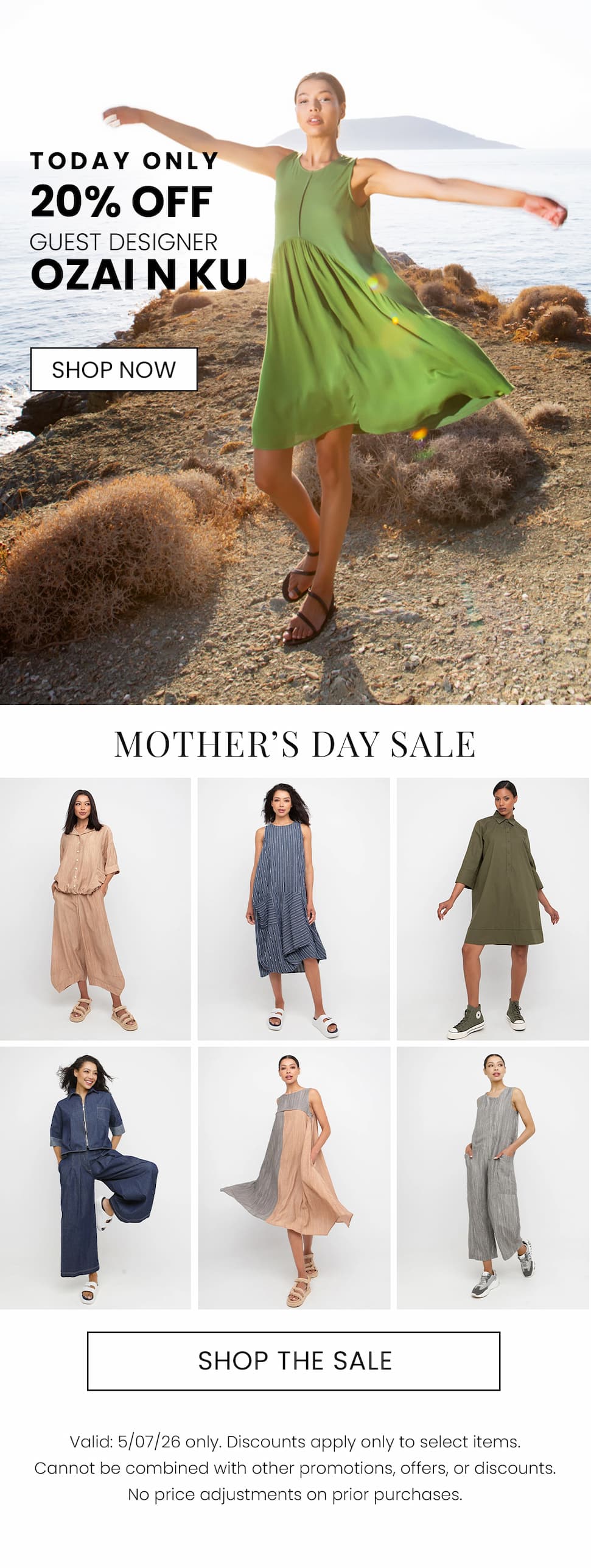 Mothers' Day Sale Ozai